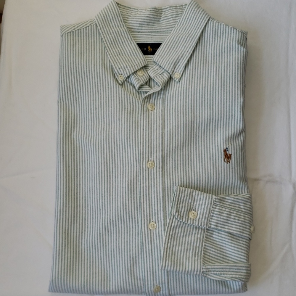 Ralph Lauren men's striped oxford